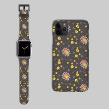Load image into Gallery viewer, Bees & Wildflower Apple Watch Band - D20
